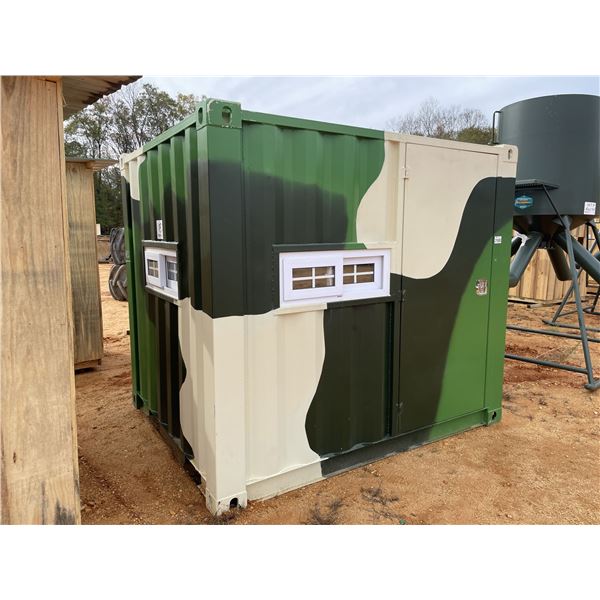 NEW/UNUSED 8’ CONTAINER SHOOTING HOUSE