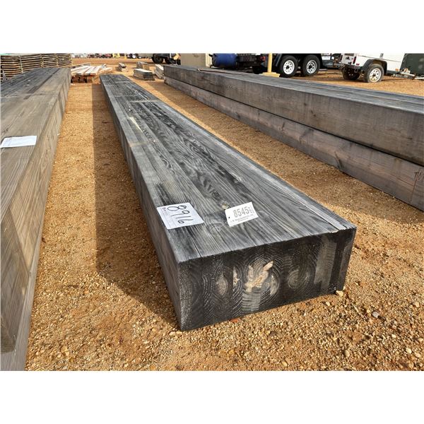 (1) LAMINATED WOODEN BEAMS