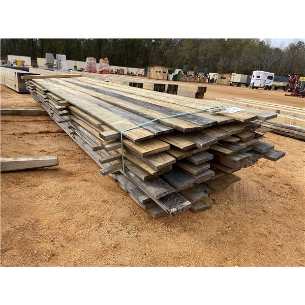 (70) 1" x 6" x 16' OAK LUMBER