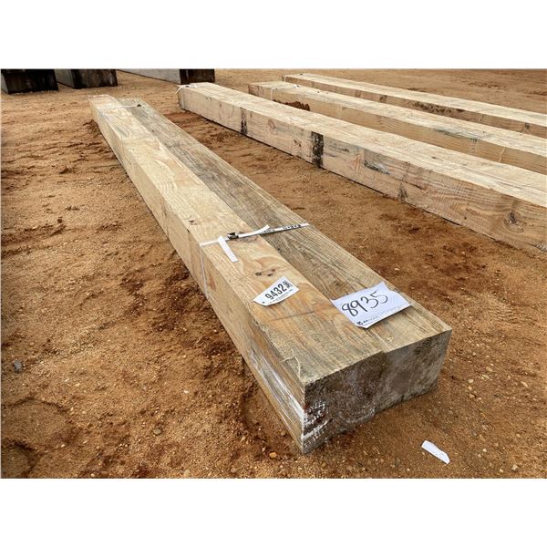 (2) 8" x 8" x 12' LUMBER