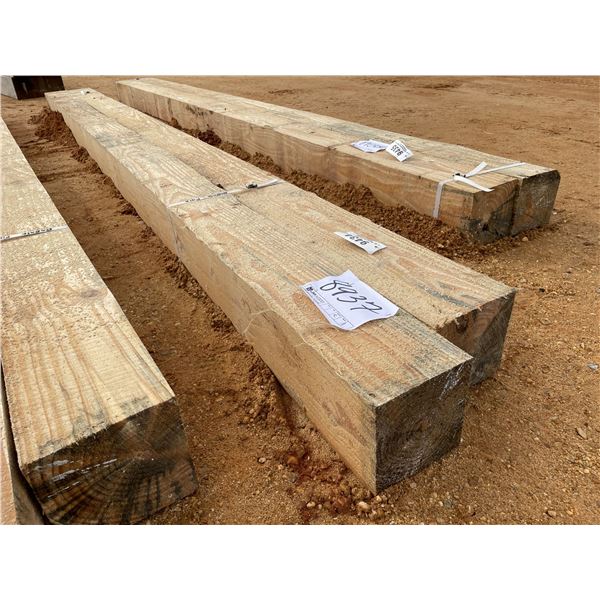 (2) 8" x 8" x 16' LUMBER