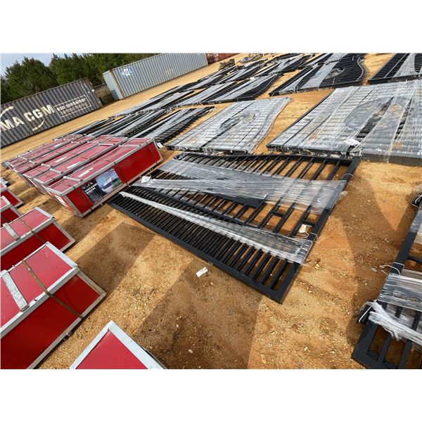 GREATBEAR 20' BI-PARTING WROUGHT IRON GATE