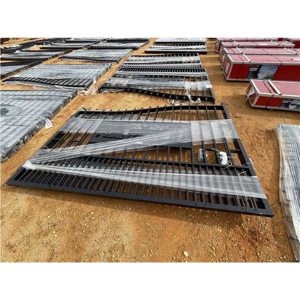 GREATBEAR 20' BI-PARTING WROUGHT IRON GATE