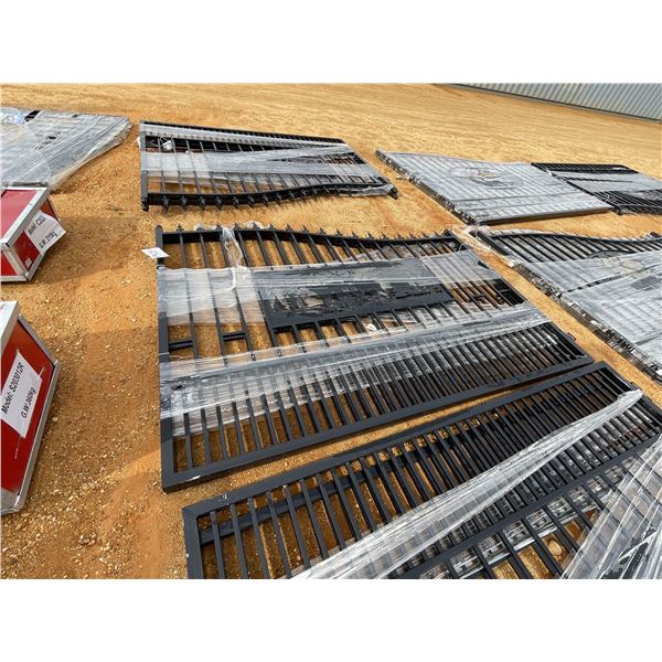 GREATBEAR 20' BI-PARTING WROUGHT IRON GATE