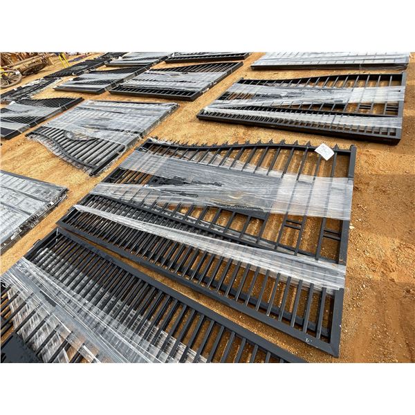 GREATBEAR 20' BI-PARTING WROUGHT IRON GATE