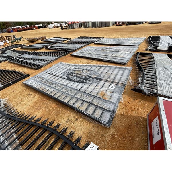 GREATBEAR 20' BI-PARTING WROUGHT IRON GATE