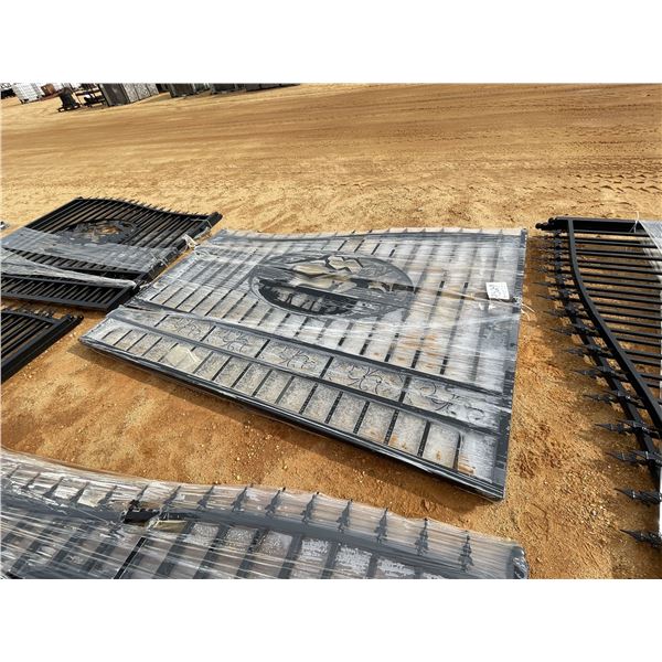 GREATBEAR 20' BI-PARTING WROUGHT IRON GATE