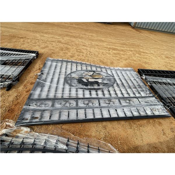 GREATBEAR 20' BI-PARTING WROUGHT IRON GATE