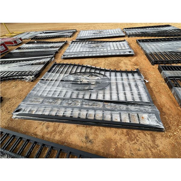 GREATBEAR 20' BI-PARTING WROUGHT IRON GATE