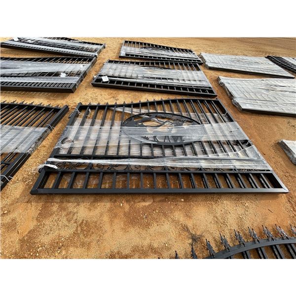 GREATBEAR 20' BI-PARTING WROUGHT IRON GATE