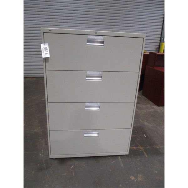 53" x 36" (4) DRAWER FILING CABINET