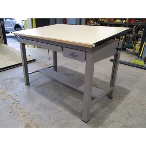 5' x 3'-2" TOP DRAFTING TABLE