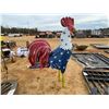Image 2 : METAL ART ROOSTER, 6 FT