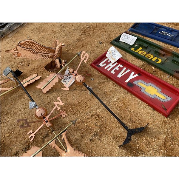 COPPER EAGLE WEATHER VANE