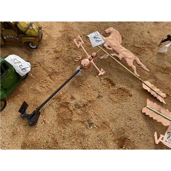 COPPER HORSE WEATHER VANE