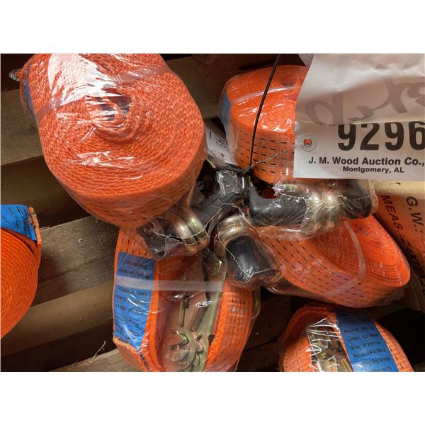 (4) 2" RATCHET STRAPS