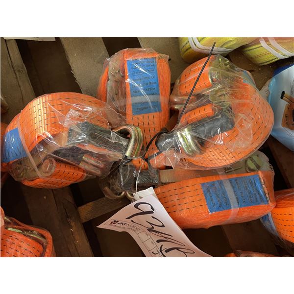 (4) 2" RATCHET STRAPS