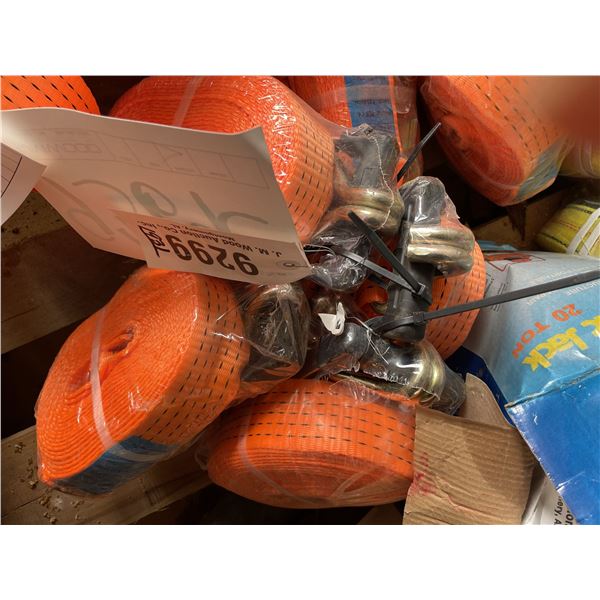 (4) 2" RATCHET STRAPS