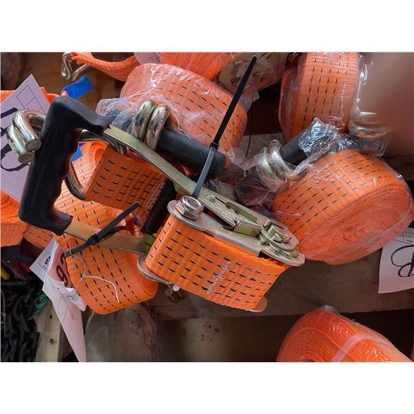 (4) 2" RATCHET STRAPS