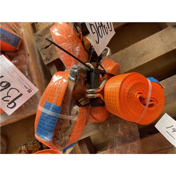 (4) 2" RATCHET STRAPS