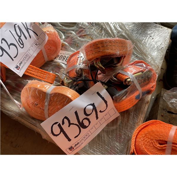 (4) 1.5" RATCHET STRAPS