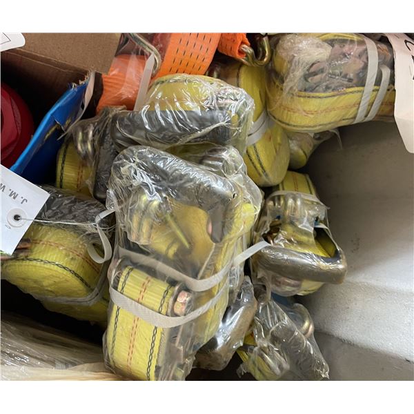(4) CARGO RACHET STRAPS, 2"W x 27'L