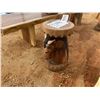 Image 1 : TEAK WOOD HORSEHEAD END TABLE