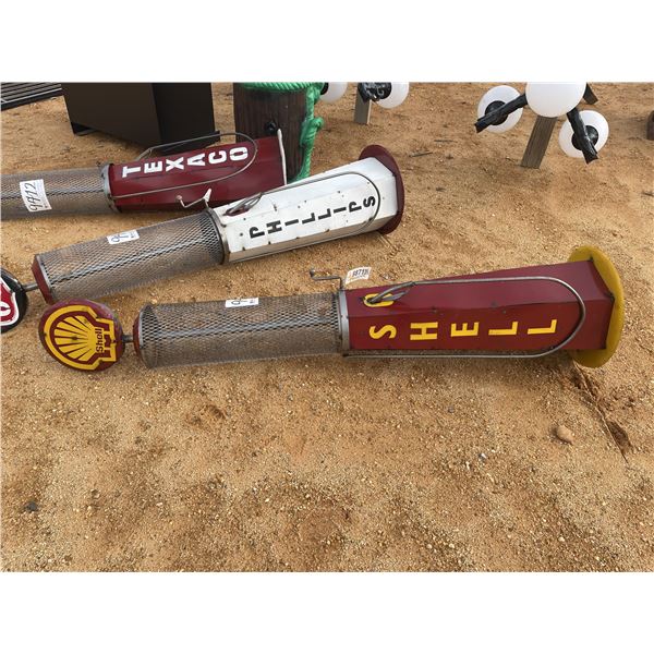 METAL ART SHELL GAS PUMP