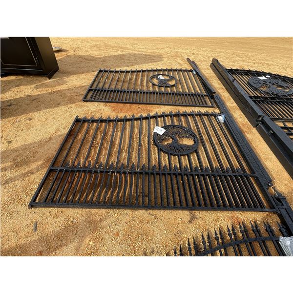 BI-PARTING GATE W/POST, 16 FT, TREE OF LIFE