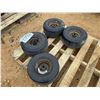 Image 2 : (4) GOLF CART TIRES