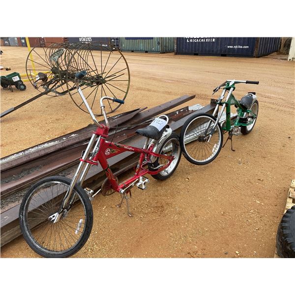 (2) SCHWIN CHOPPER BICYCLES