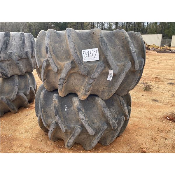 (2) 67/34X26 TIRE & RIM