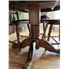 Image 2 : Dark Oak Dining Set 5 Chairs 1 Captain 44L