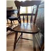 Image 3 : Dark Oak Dining Set 5 Chairs 1 Captain 44L