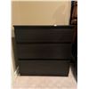 Image 1 : Modern Black Night Stand 28L x 16D x 28H