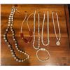 Image 1 : Large Assortment Of Beautiful Faux Pearl Necklaces