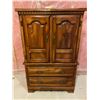 Image 1 : Antique Wooden Dresser 34L x 17D x 53H