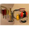 Image 1 : Assortment Of Houshold Tools, Stud Finder And Heavy Duty Earmuffs