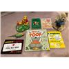Image 1 : Collection Of Fun Books For Kids And Adults With Toys And Winnie The Pooh Thing Holder