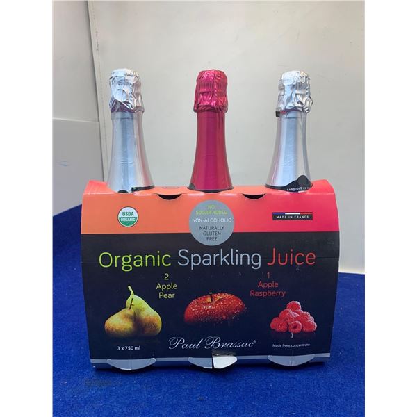 Organic Sparkling Juice (3 x 750ml)