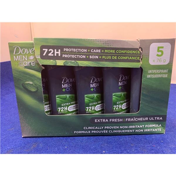 Dove Extra Fresh Antiperspirant (5 x 76g)