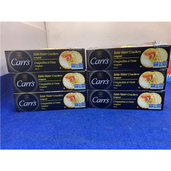 Carrs Table Wafer Crackers Original (6 x 125g)