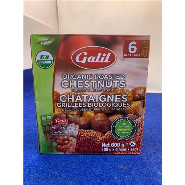 Galil Organic Roasted Chestnuts (600g)
