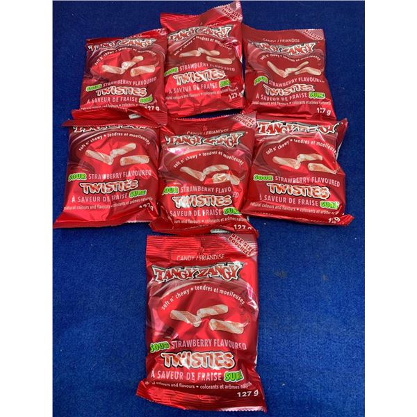 Tangy Zangy Soft n' Chewy Strawberry Twists (7 x 127g)