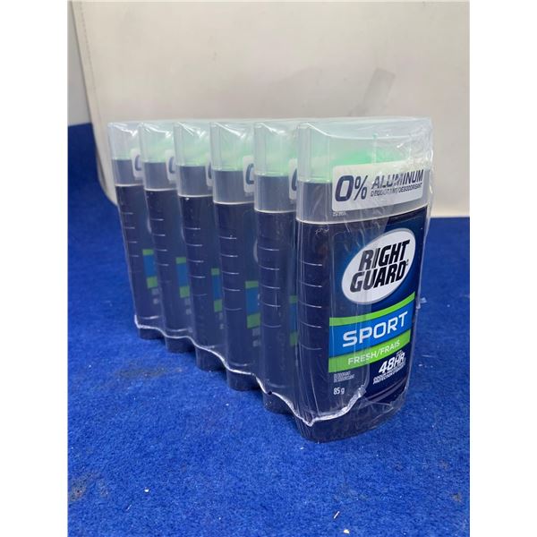 Right Guard Sport Deodorant- Fresh (6 x 85g)