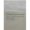 Image 4 : Nestwell Shower Curtain Liner (70in x 72in)