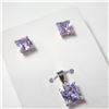 Image 2 : Silver Crystal Earring And Pendant Set, Suggested Retail Value $120