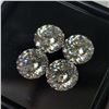 Image 2 : Pack Of 4 Laser Cut Moissanite Test Like Diamond, Looks Better(10ct) , Suggested Retail Value $1000