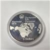 Image 2 : Silver Montreal Olympic $5 Coin