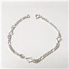 Image 1 : Silver 7.5" Bracelet, Suggested Retail Value $50